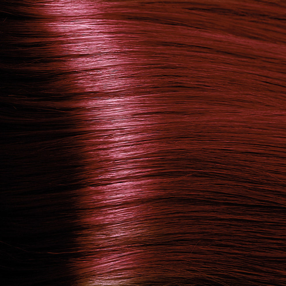 Vzorník vlasů henna wine red